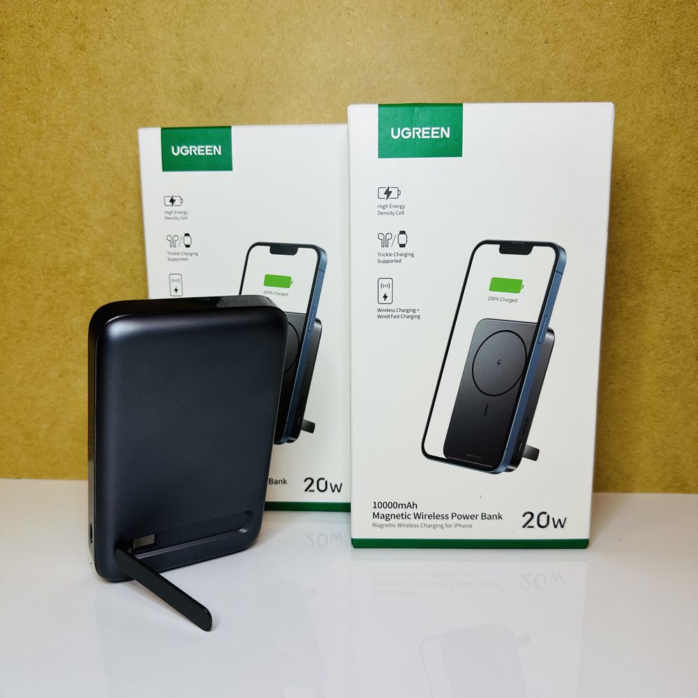 Новий Портативний акумулятор Повербанк UGREEN Magnetic 10000mAh 20W