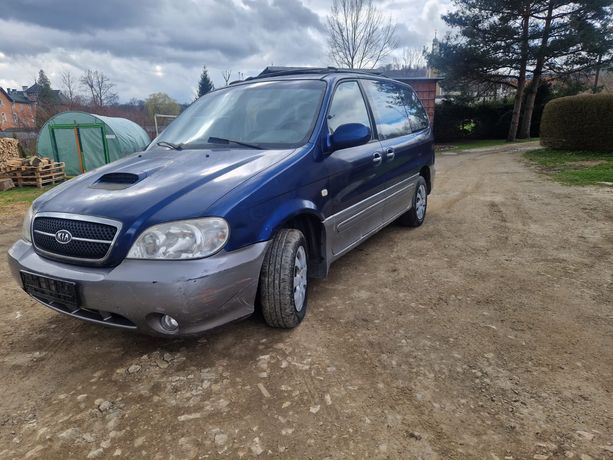 Kia carnival 2.9 crdi 7 osobowy van sprawny  w całości na części