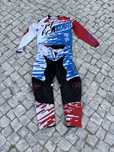 Equipamento fato motocross enduro off road moto cross mota alpinestars