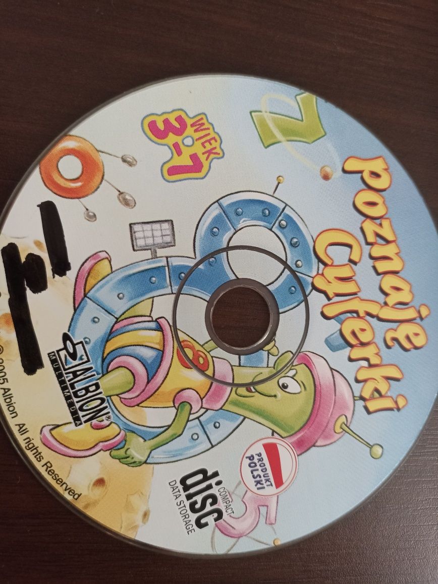 Poznaję cyferki CD ROM 3-7 lat