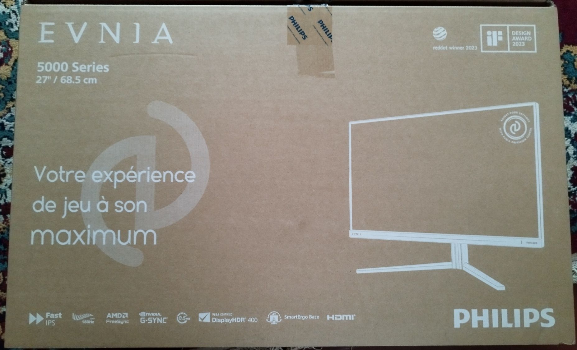 Игровой монитор Philips 27M2N5500/00, 27", 2K, 180 Гц, IPS