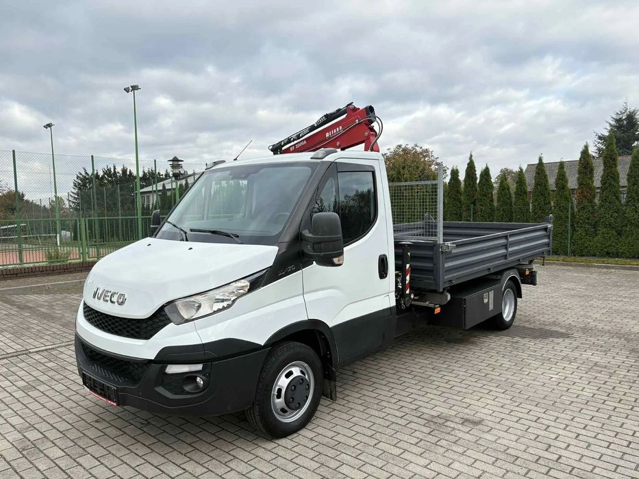 Iveco DAILY 50-17C HDS BEFARD WYWROTKA KAT.B 3500 KG  Tylko 7626 km, JAK NOWY