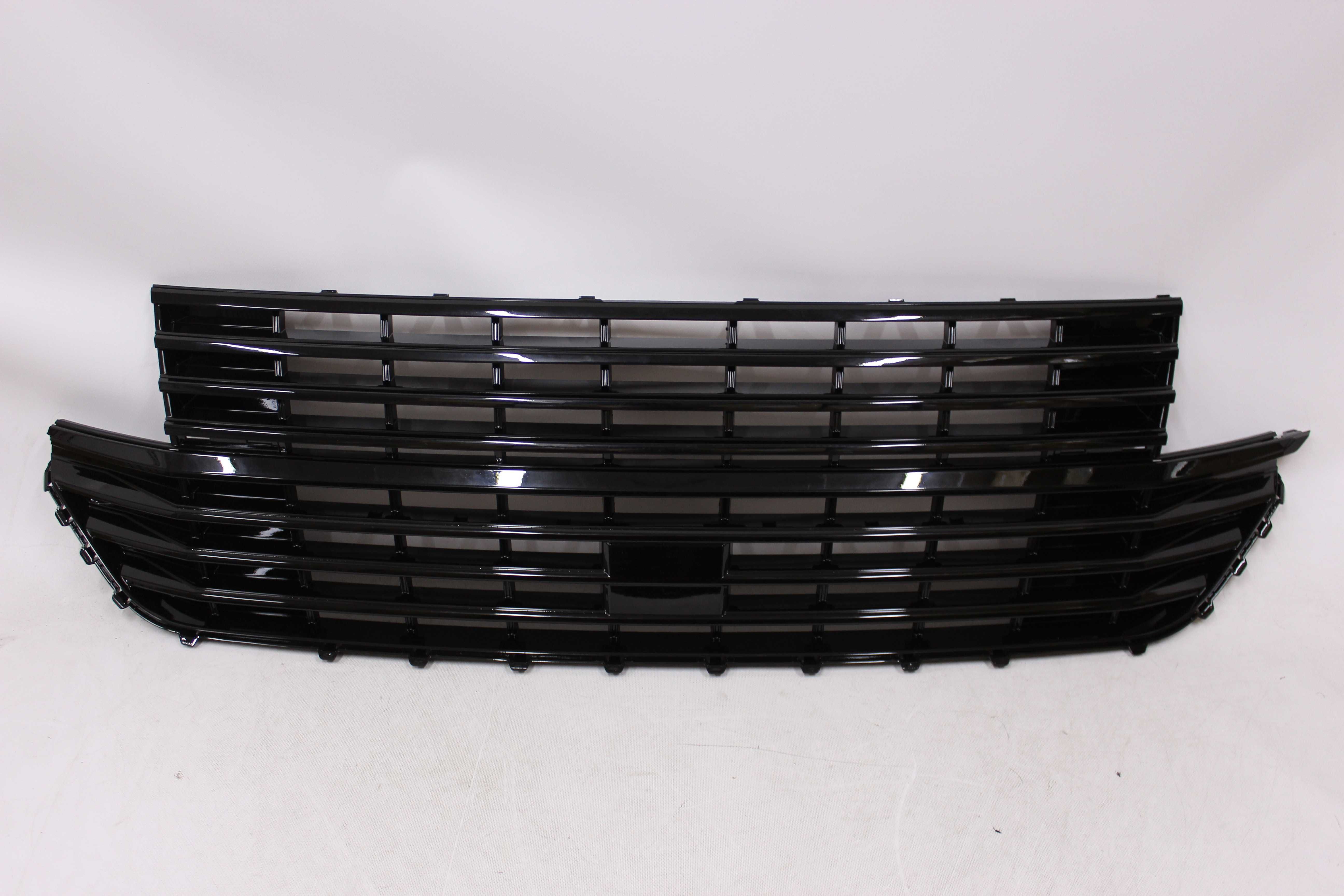 GRILL Atrapa chłodnicy VW T6.1 20- LIFT GLOSSY BLACK Tuning Wysyłka