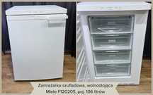 Niska zamrażarka szufladowa, wolnostojąca Miele 12020S, 4 szuflady