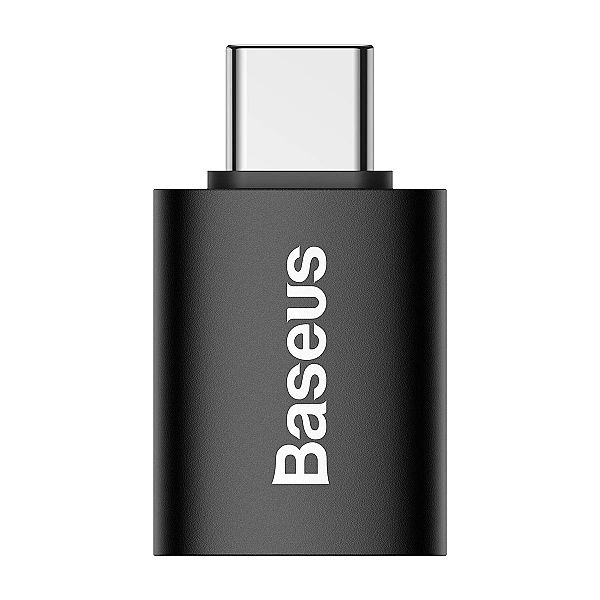 Adapter Baseus Ingenuity Series z USB-C do USB-A 10Gb/s - czarny