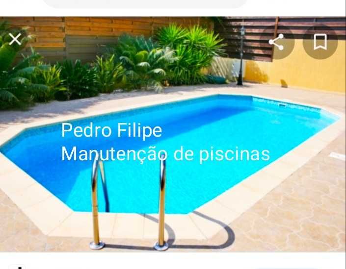 Manutenção  de piscinas