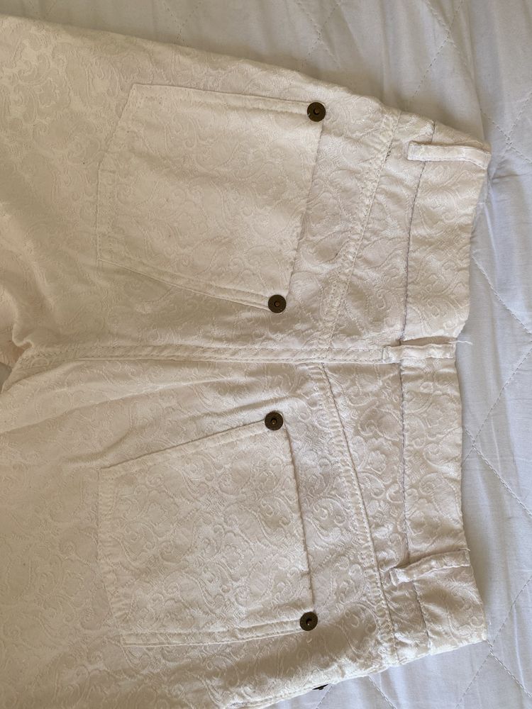 Calça Branca, Tamanho 36