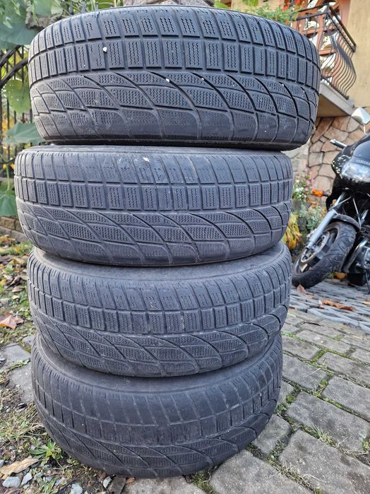 Koła 205 60 R16 opony z felgami 4 szt. stalowe