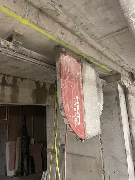 Cięcie, wiercenie, żelbetu, selektywne wybrzenia robotami brokk