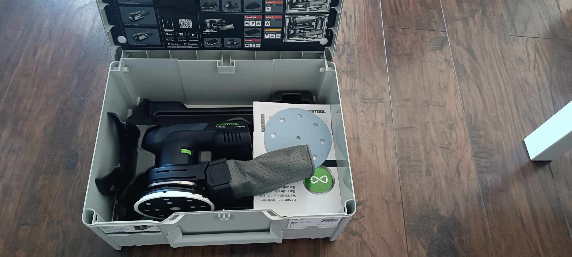 Szlifierka mimośrodowa festool etsc 125