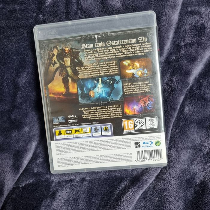 Diablo 3 Reaper of Souls Ps3 Polskie wydanie