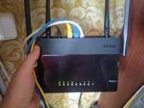 Маршрутизатор wi-fi D-Link AC1200 Dual-Band. Роутер 1Гб
