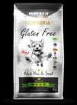 Sucha karma dla psa EUPHORIA Gluten Free z jagnięciną mini i mała rasa