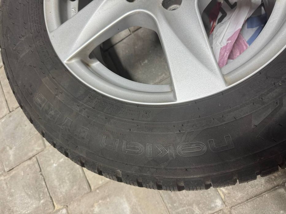 Продам диски з зимовою резиною кашкай