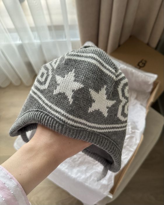 Нові дитячі теплі шапочки, рукавички 6-12м 46-49,50 см maximo, name it