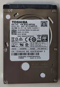 Жесткий диск 500GB Toshiba 2.5" для ноутбука