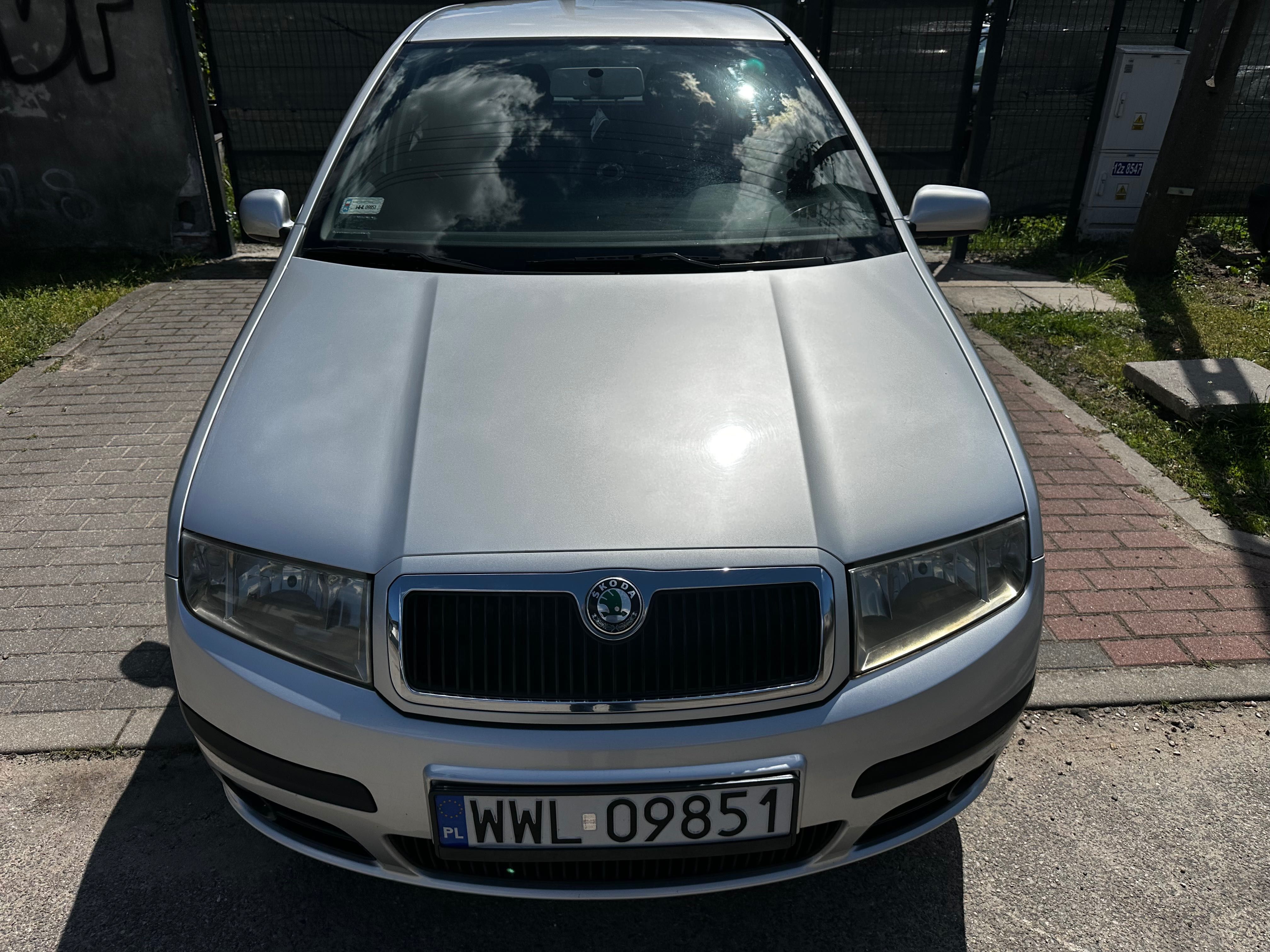 Skoda Fabia 1.4Mpi/2005r/184tys/1 Wl od nowości/Klima/Hak/Zero Korozji