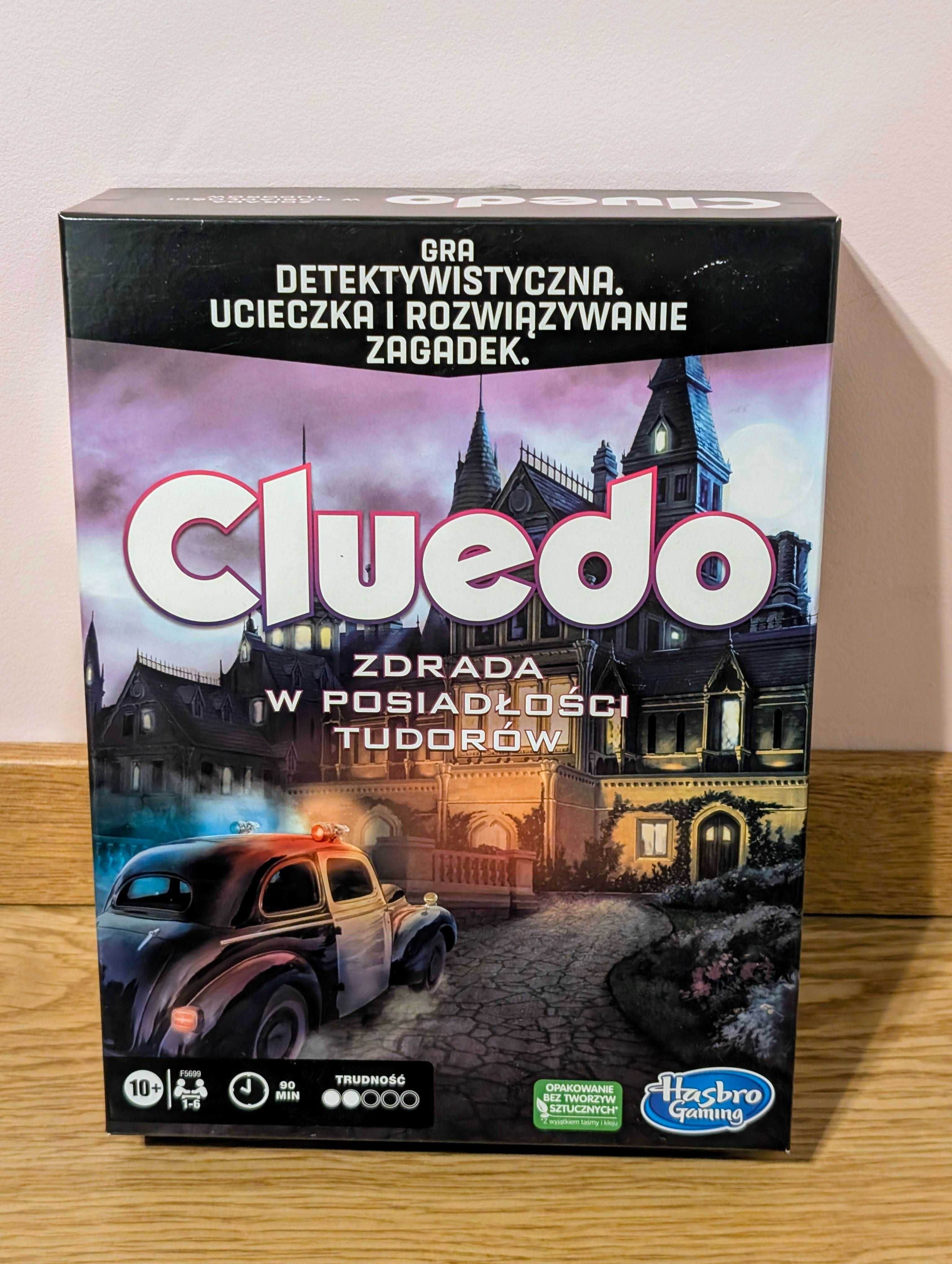 Cluedo - Zdrada w posiadłości Tudorów - gra planszowa detektywistyczna