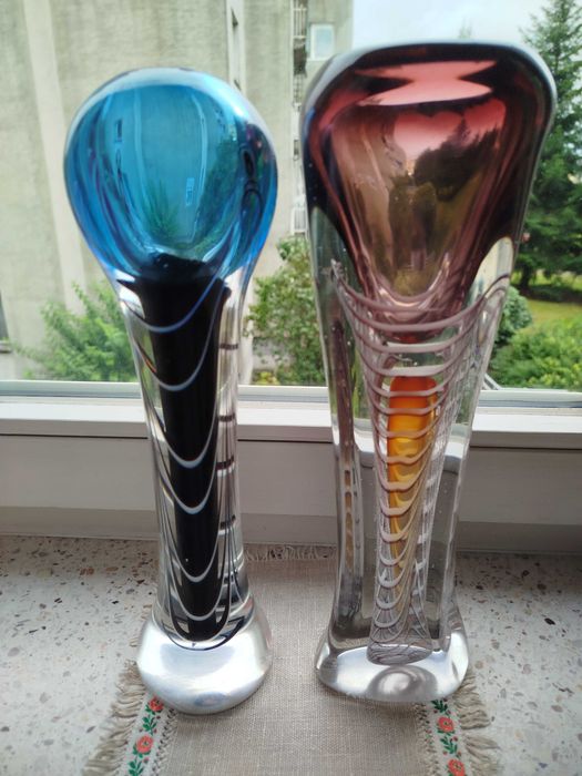 Adam Jablonski, niespotykany rarytas wazon sygn. 30cm, 2 kg, LUXUS