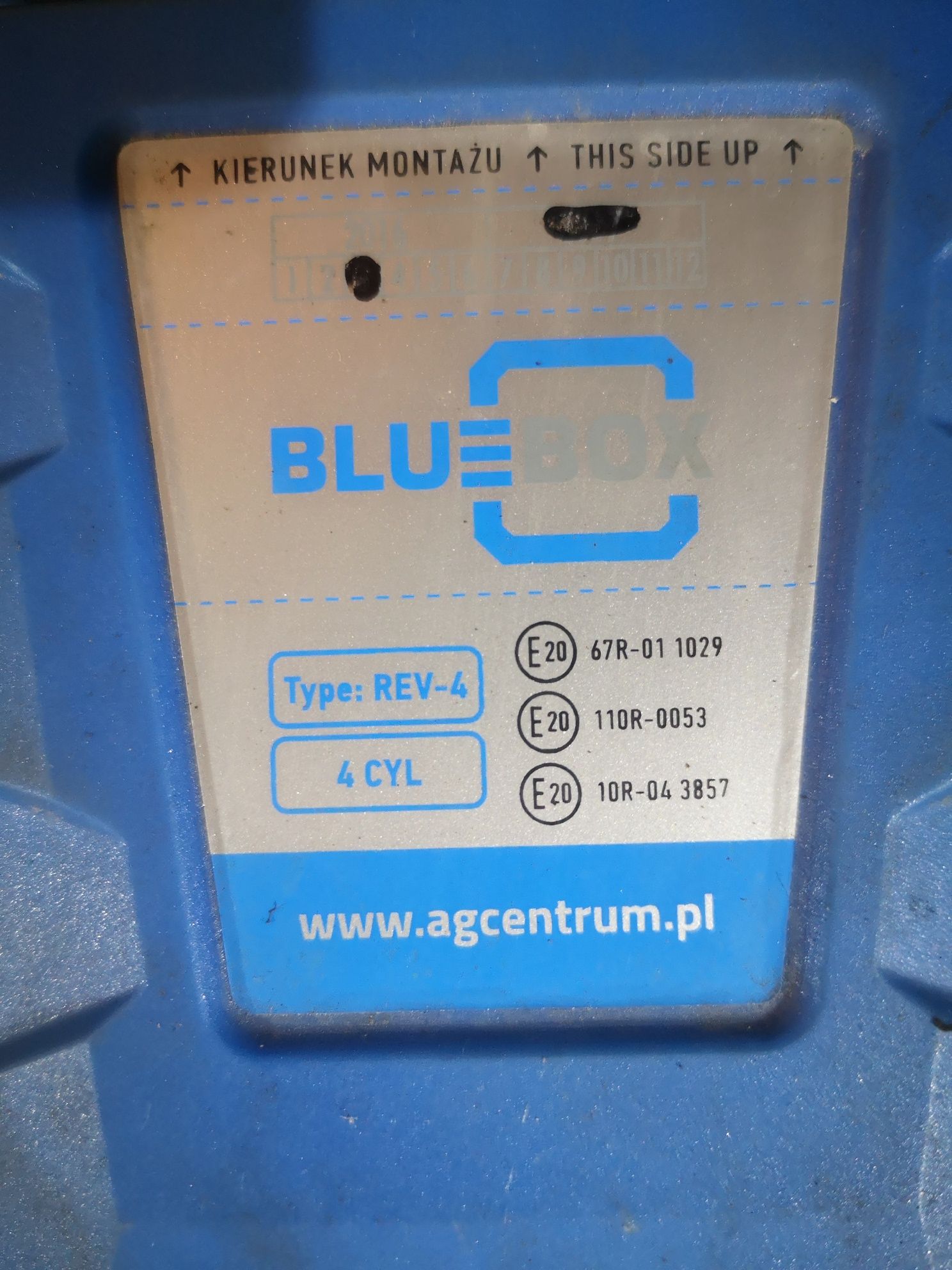 Sterownik gazu LPG bluebox