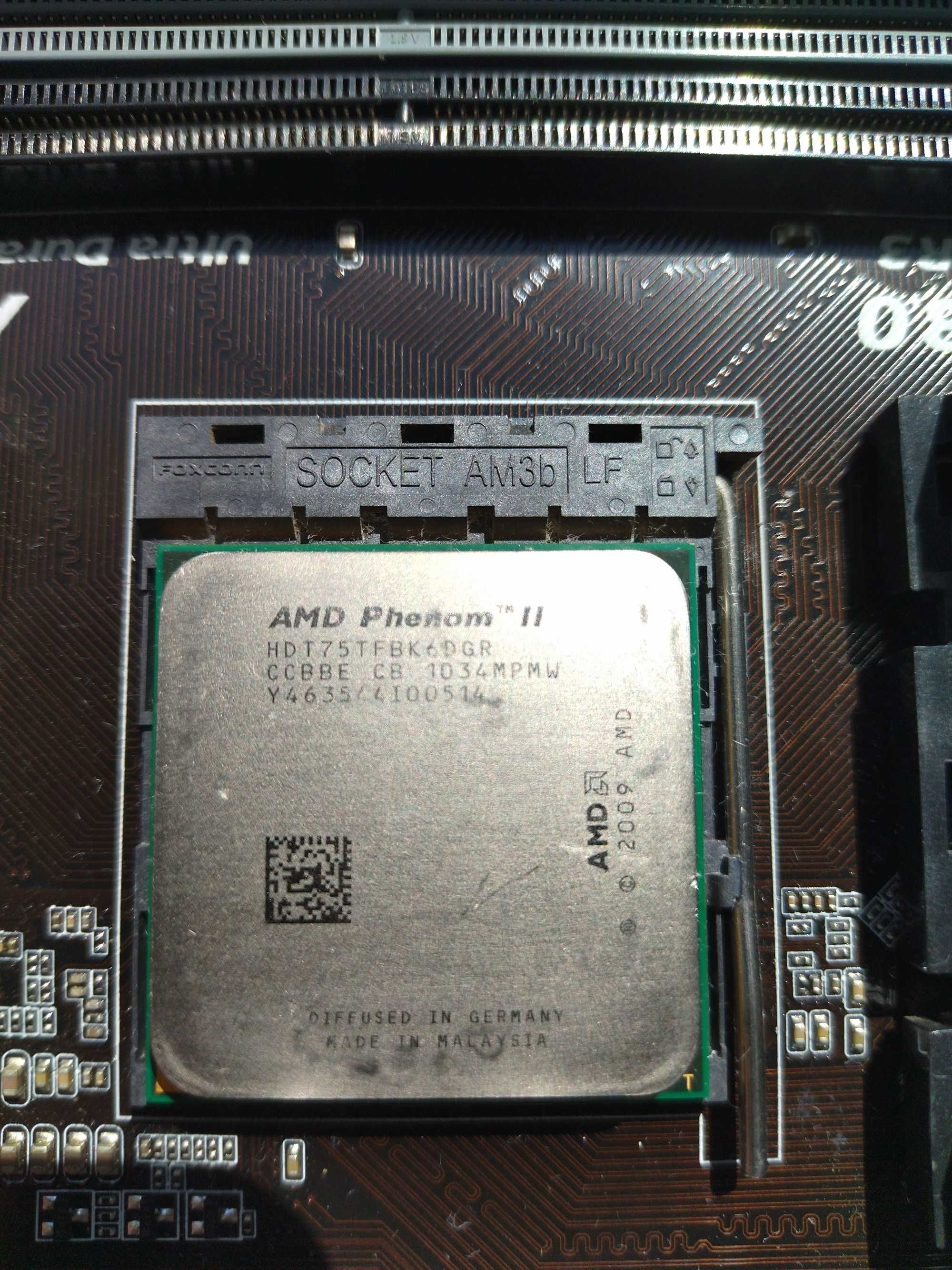 Комплект Gigabyte GA-970A-DS3P + AMD Phenom II X6 1075T(HDT75TFBK6DGR)