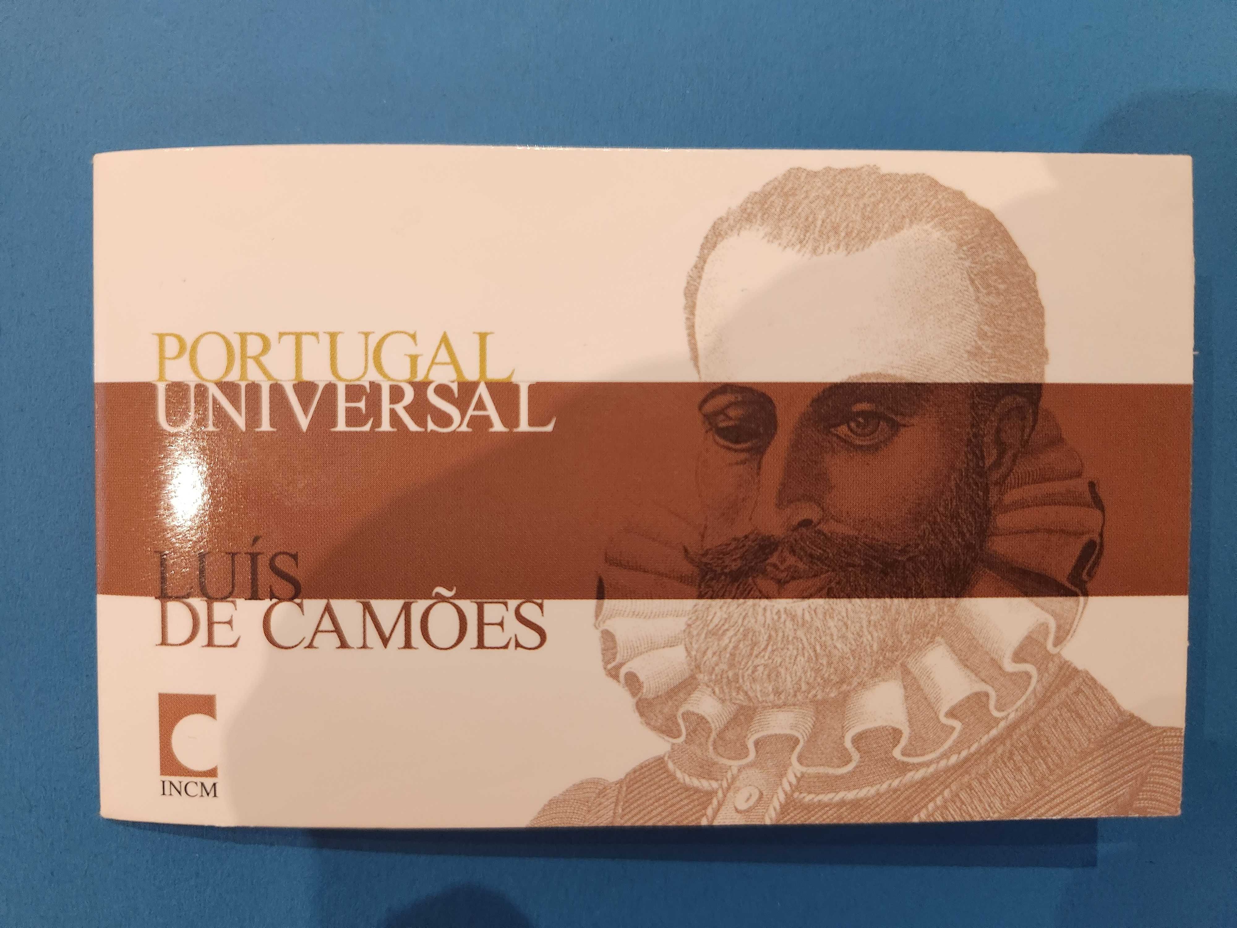 Moeda em ouro 1/4 de euro de Luis de Camões