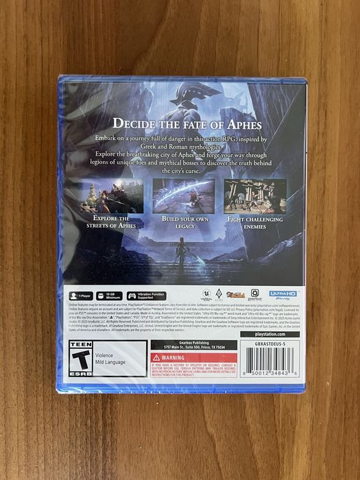 Jogo Selado PS5 - Asterigos Curse of the Stars Deluxe Edition
