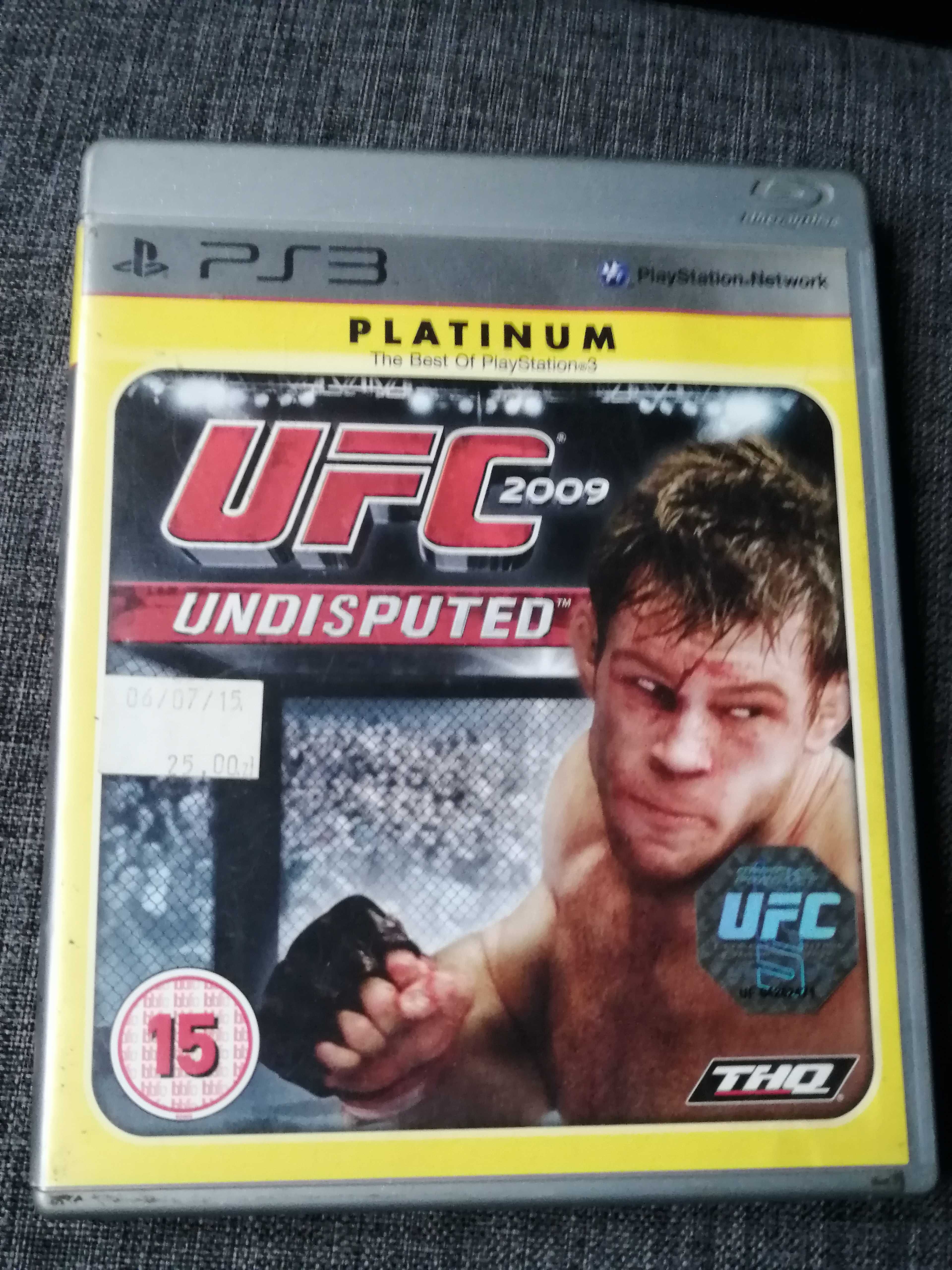 UFC Undisputed, Platinum Edition, 2009 na Ps3,