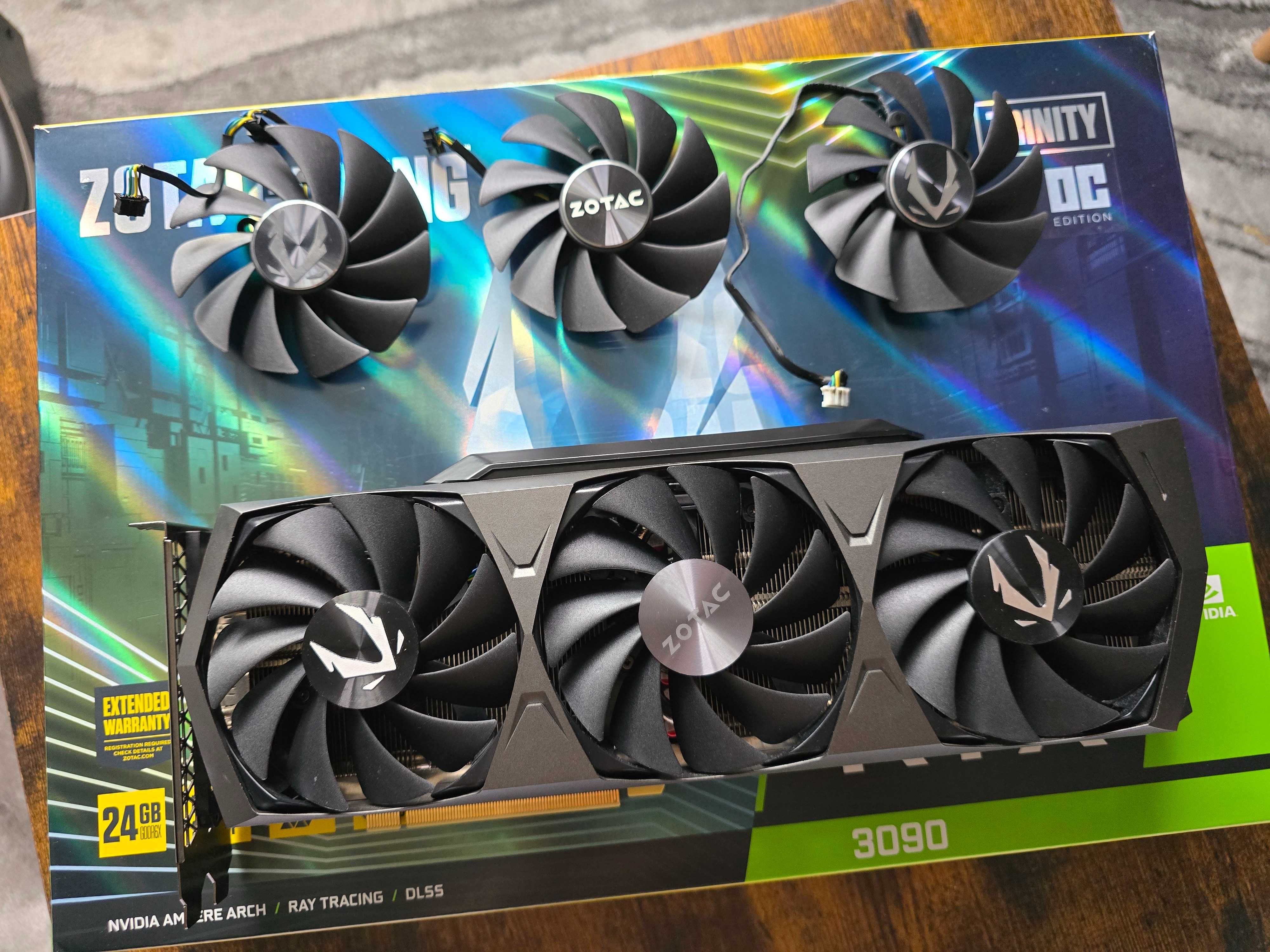 Karta graficzna RTX 3090 24GB ZOTAC TRINITY OC