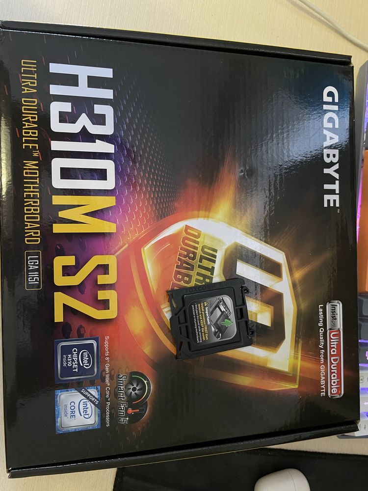 Материнська плата gigabyte h310m s2 1151v2
