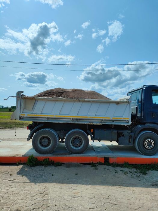 Transport wywrotka, wywrotka, pospółka, żwir , kamień od 3 do 30 ton