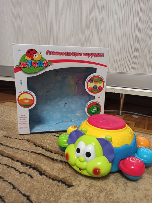 Розвиваюча іграшка Добрий жук Limo toy 7259 рус озвучка