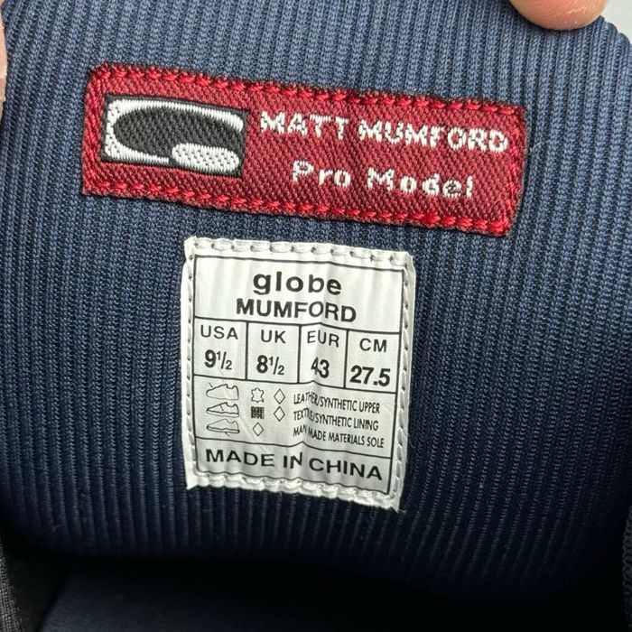 Кеды Vintage GLOBE Matt Mumford PRO Model кроссовки дутыши скейт шузы