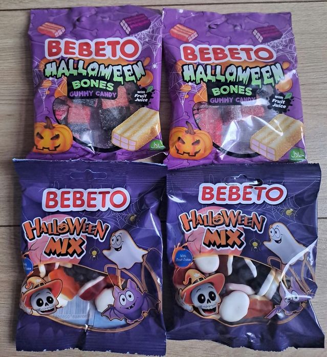Żelki halloween pianki cukierki