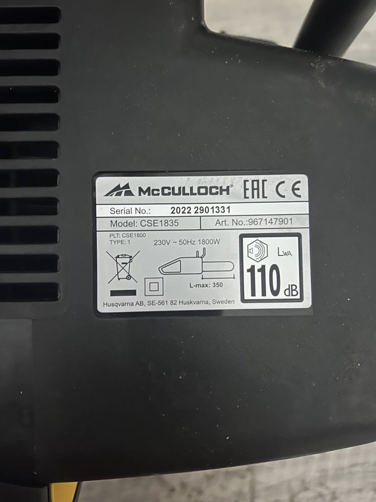 Pila elektryczna Mcculloh