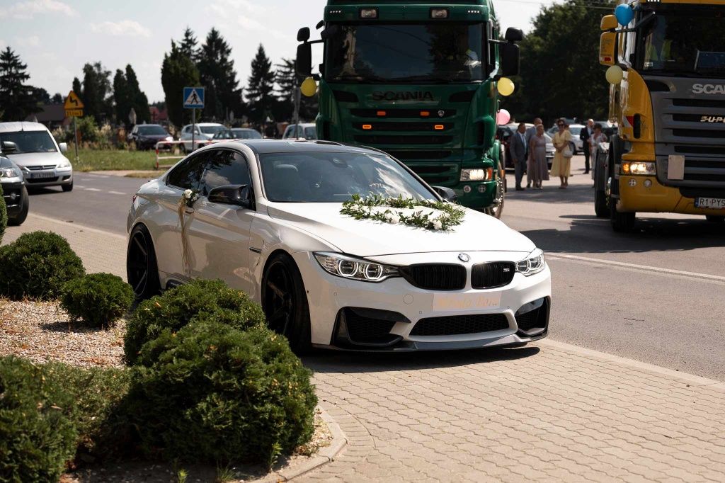 Auto do ślubu bmw m4 f82