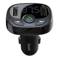 ТОР. FM-модулятор, FM трансмиттер Baseus T-Typed MP3 Car Charger S-09A