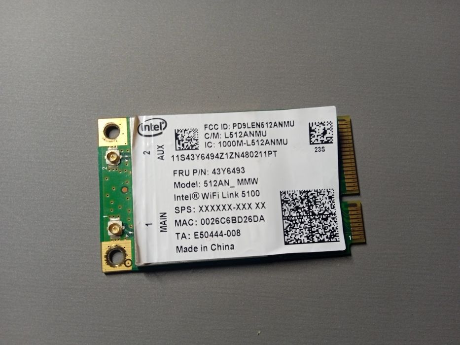 WI-FI адаптер intel