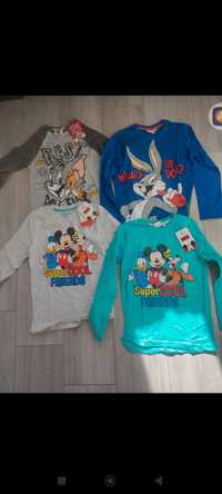 Bluzki nowe Mickey jerry donald 128