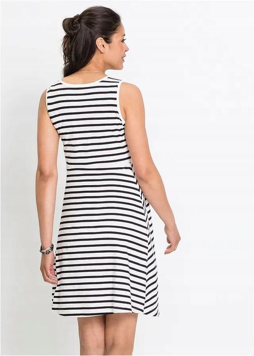 B.P.C sukienka ciążowa letnia w paski 32/34.