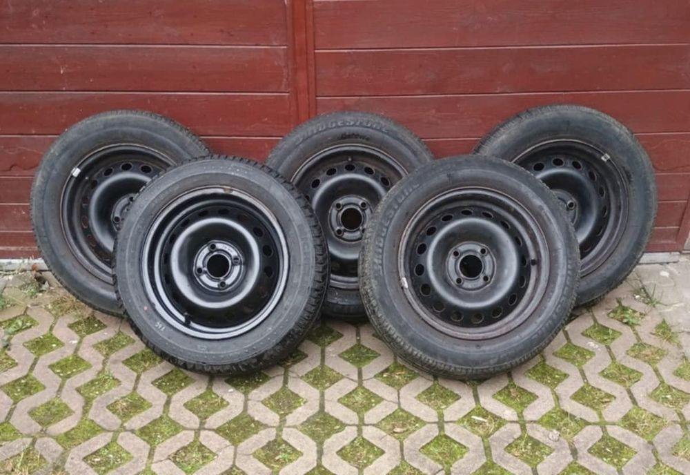 Zestaw 5 felg stalowych Renault 5,5" x 14" 4x100 ET 36
