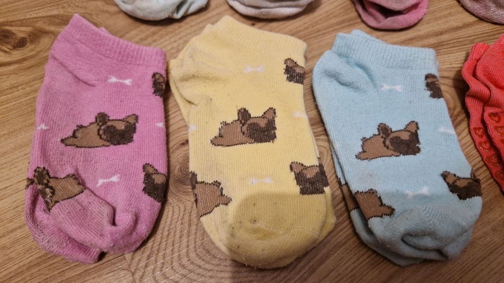 Skarpetki stopki krótkie r.28/30