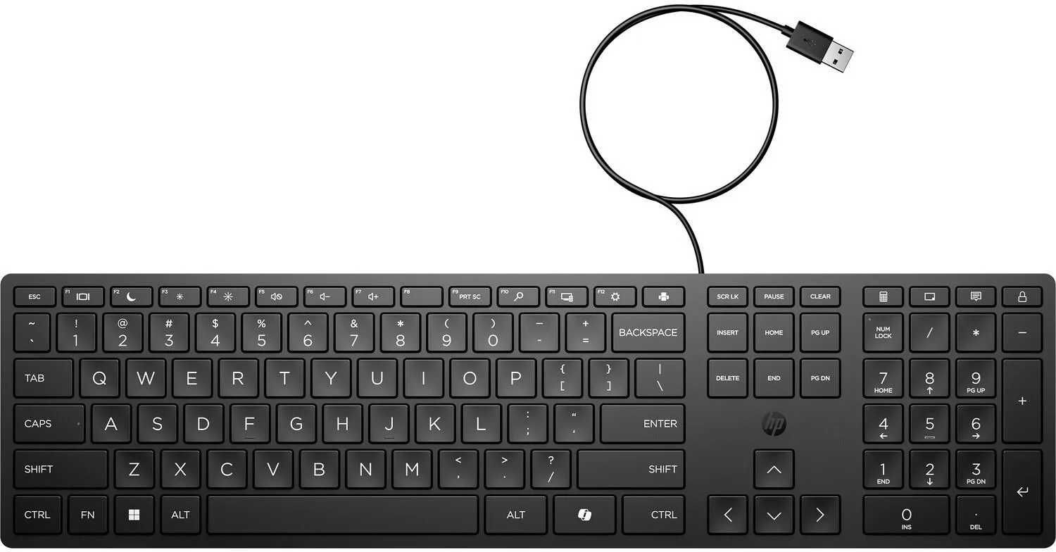 HP Wired Desktop 320MK – Zestaw Mysz + Klawiatura