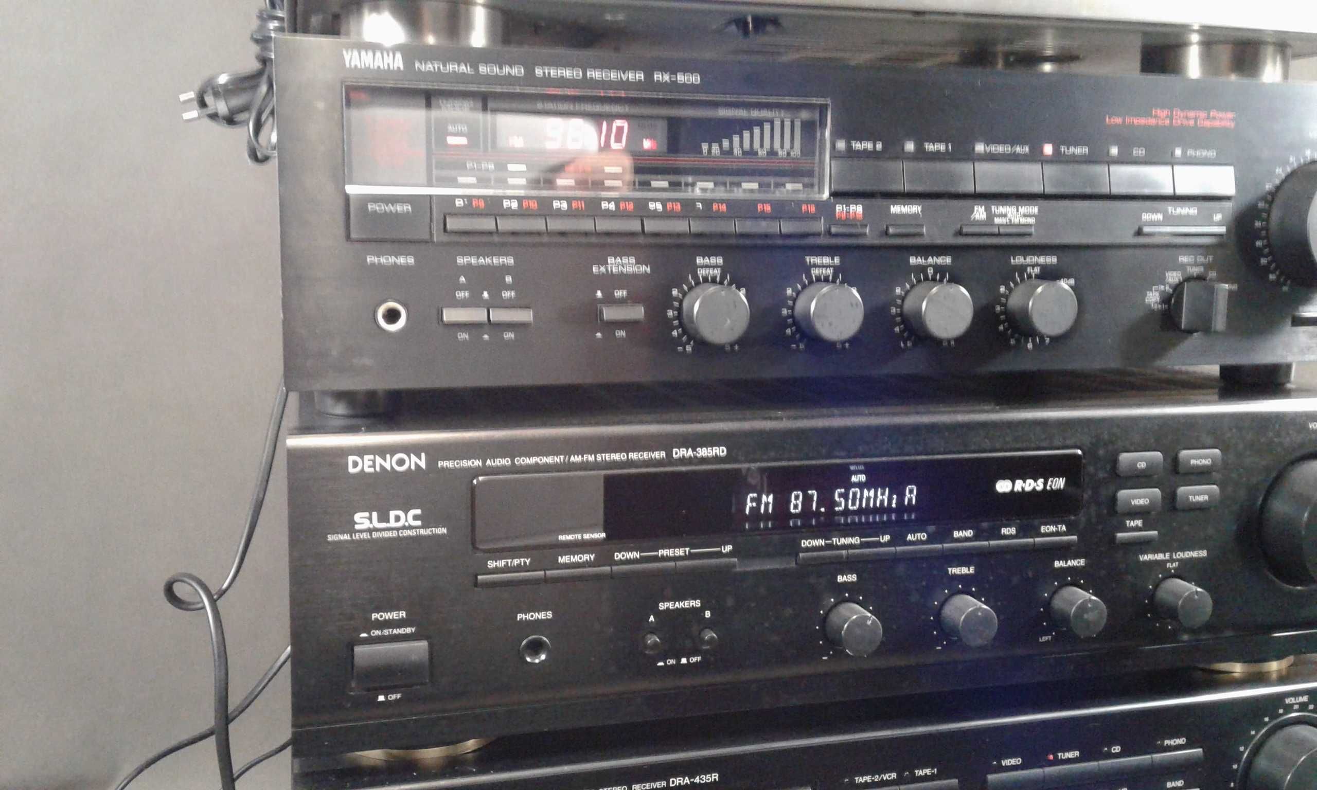 YAMAHA,Denon,PHILIPS,amplituner stereo