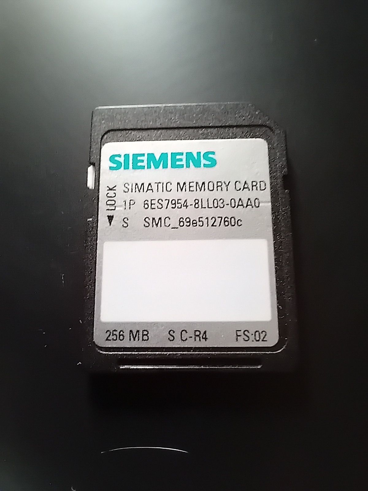 Karta Siemens Simatic 256 MB