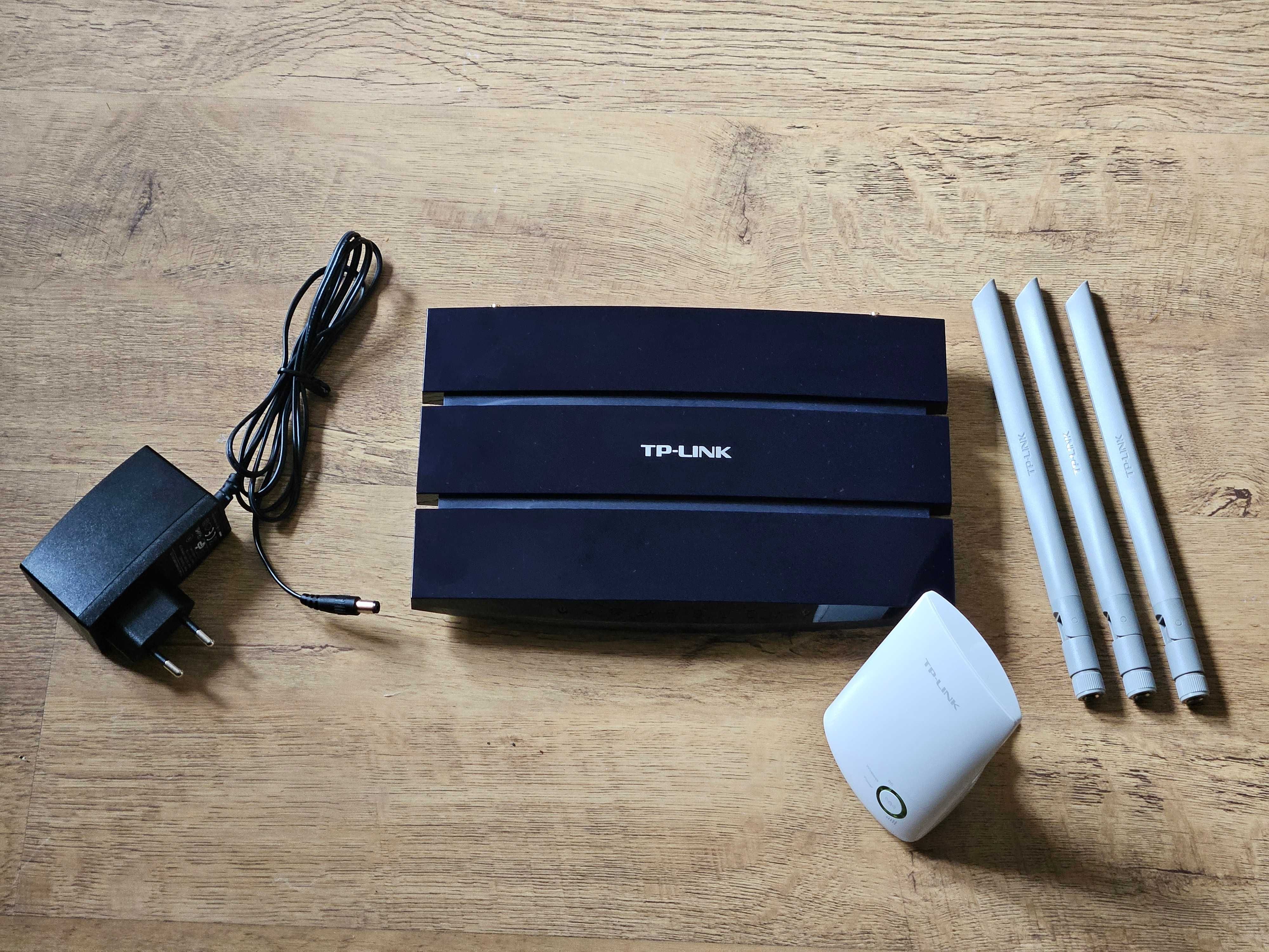 Tp-Link Router 450Mbps, 50Mbps, Repeater 300Mbps komplet
