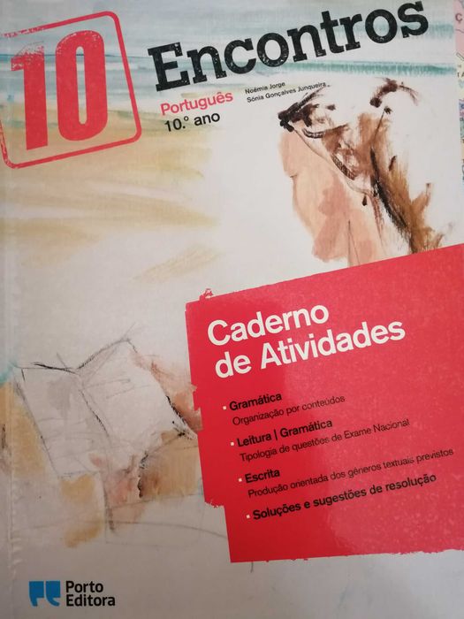 Cadernos atividades 10º ano, novos e como novos