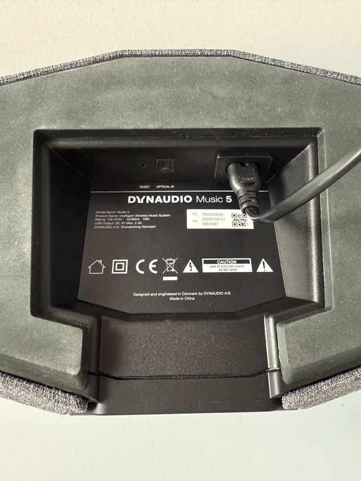 Dynaudio Music 5 soundbar inteligentny głośnik Spotify Connect AirPlay
