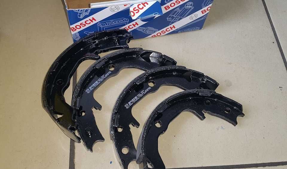 Тормозные колодки ручника 4800A022 Lancer X,Outlander XL,ASX (Bosch)