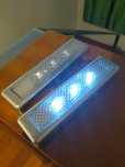 Conjunto de projetores led portáteis